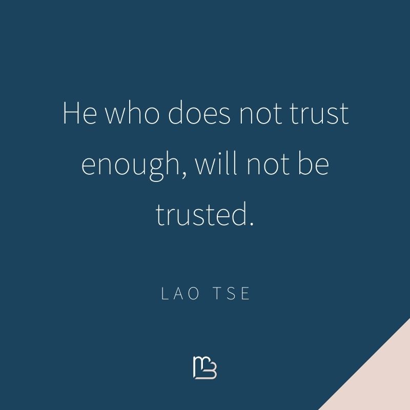 Marjon Bohré - quote Lao Tse - vertrouwen trust - De Menselijke Organisatie
